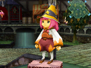 Yellow Magic Hat in Final Fantasy Crystal Chronicles: Ring of Fates.