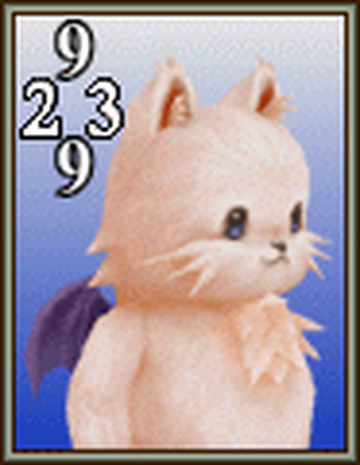 Triple Triad G-81 Lv-8 Mini Mog Card Final Fantasy FF8 FFVIII ONE