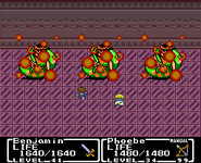 FFMQ Flare.png (9 КБ) Бенджамин накладывает заклинание Flare в Final Fantasy Mystic Quest.