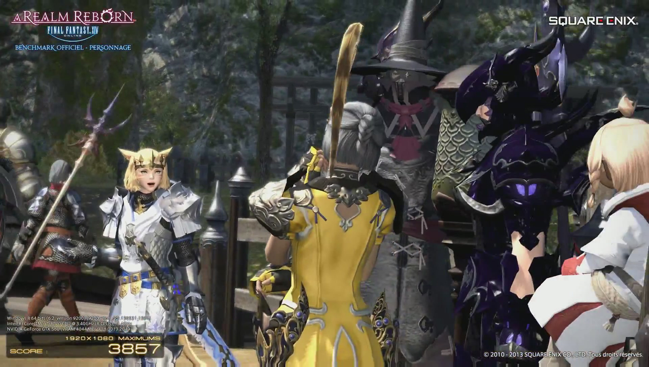 Final Fantasy XIV gameplay video shows character customisation; is  colourful