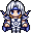 Paladin's field sprite (PSP).