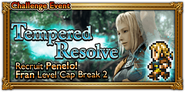 Global event banner for "Tempered Resolve".