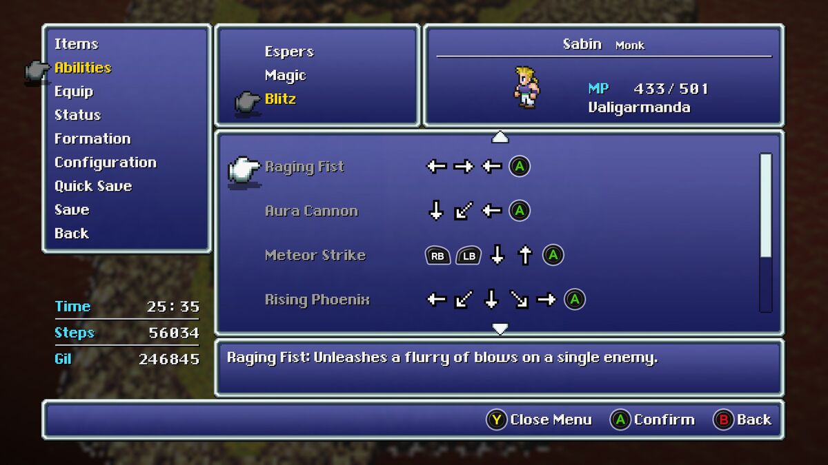 Blitz (Final Fantasy VI) | Final Fantasy Wiki | Fandom