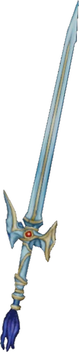 Blue Brave Blade in Dissidia and Dissidia 012, used in Bartz's alternate outfit.