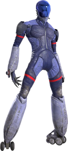 Enhanced Shock Trooper from FFVII Remake render