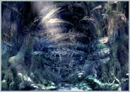 Artwork of the sealed Evil Forest.