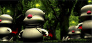 Moogles in the intro FMV for the Anthology version.