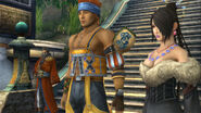 Auron, Wakka, and Lulu (HD).