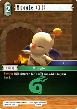Moogle (XI) [6-058R] Opus series card.