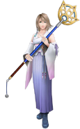 Yoshitaka Amano's Yuna render from Dissidia 012 Final Fantasy.
