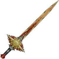 The Excalibur in Dissidia 012 Final Fantasy.