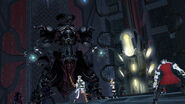 The party confronts Ultima Weapon.