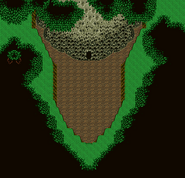 Walse meteorite's impact site (SNES).