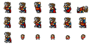 Knight sprites.