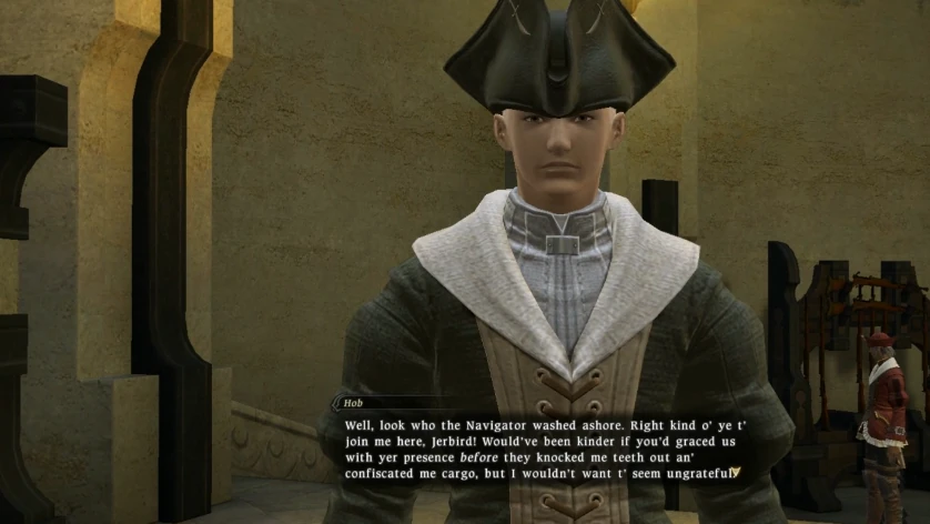 Hob from FFXIV 1x dialogue