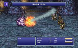 Magitek Missle from FFVI Pixel Remaster