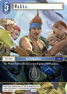 Wakka [1-180R] Opus series card.