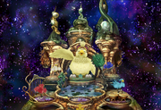 Fat Chocobo in Chocobos Dream World from FFIX Remastered