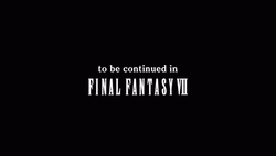 To Be Continued in FFVII
