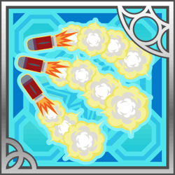 Micro Missiles in Final Fantasy Airborne Brigade (R+).