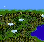 Ur in the ending (NES).