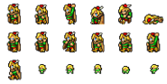Spritesheet in Final Fantasy Record Keeper.