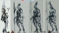 FFXIV viera concept art