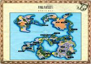 Official art of the world map.