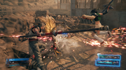 Yuffie and Sonon synergize their attacks from FFVIIR INTERmission.png