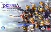 DFFOO Title Screen 1.12