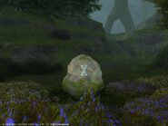 Stone with Althyk's symbol in legacy Final Fantasy XIV.