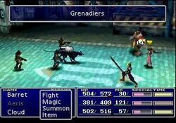 Ffvii demo Grenadiers