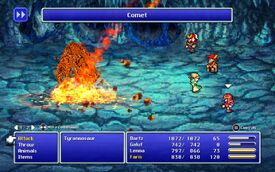 Lenna using Comet from FFV Pixel Remaster