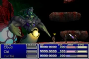 Bizarro∙Sephiroth battle.
