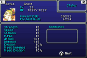 FFVI GBA Kefka 2 stats