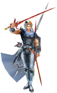 In-game render of Firion in Dissidia Final Fantasy.