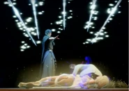 Ardyn hallucinates that Somnus intentionally killed Aera in Episode Ardyn. (If Ardyn resisted him successfully)