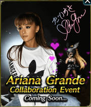 FFBE Ariana Grande Promotion