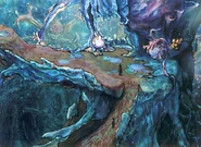 Macalania Woods artwork.