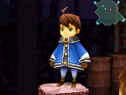 Blue Outfit in Final Fantasy Crystal Chronicles: Ring of Fates.