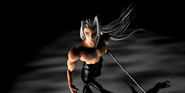 Sephiroth in an FMV.