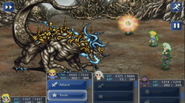 Attack Magic in Final Fantasy VI (iOS).