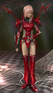 The Dragon's Blood outfit, designed by Matsuda.