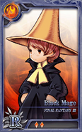 Arc as a Rank R Black Mage card.