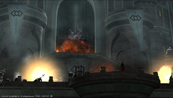 FFXIV - Bombing of Ala Mhigo