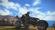 FFXIV Fenrir Motorbike