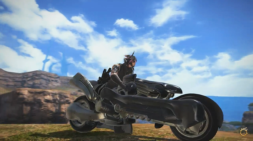 final fantasy cloud strife bike