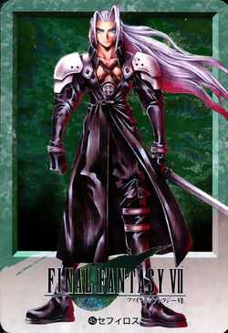 Final Fantasy VII Standing Card, Personagens do jogo, Enfeites