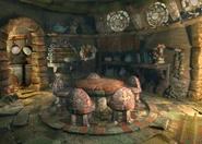 Living room when Mist spreads across the world.