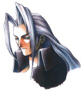 Portrait in Final Fantasy VII.